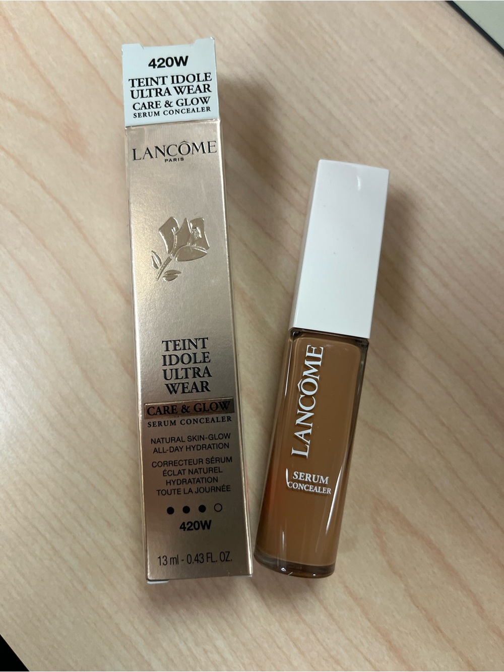 Lancome Teint Idole Ultra Wear Care & Glow Serum Concealer ~0.43 fl oz 420W